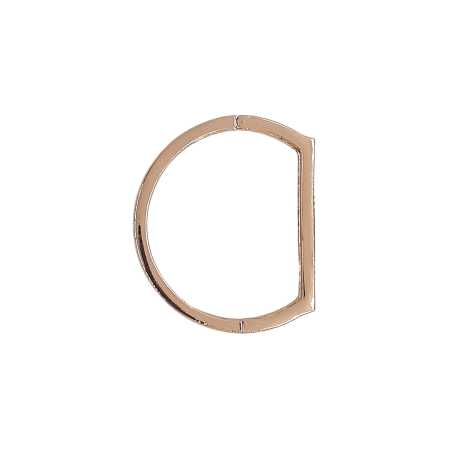 Metall Armband im Rotgoldton mit Strass